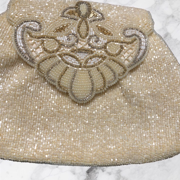 Hashimoto Women’s purse beaded ( without chain) - Picture 2 of 5